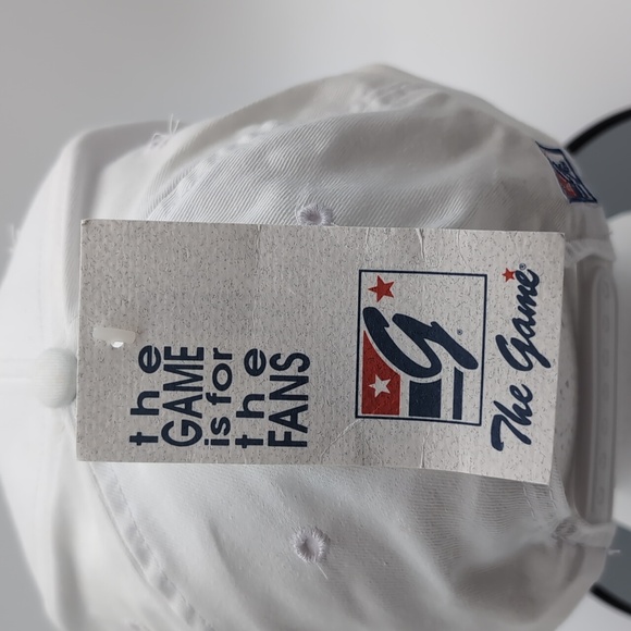 The Game| NWT Vintage MLB Washington Capitals White Sports Cap Snap Back - Picture 5 of 11